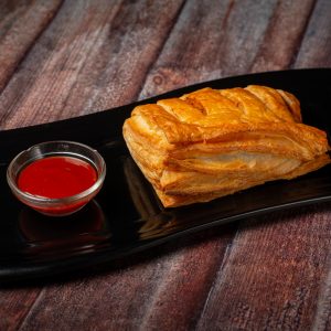 Corn Spinach Puff