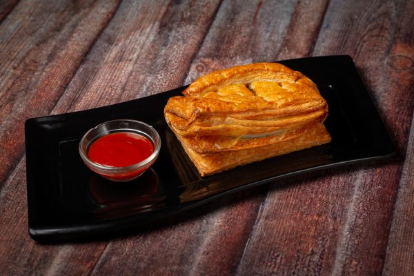 Mushroom Spinach Puff