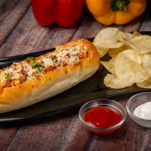 Paneer Hot Dog