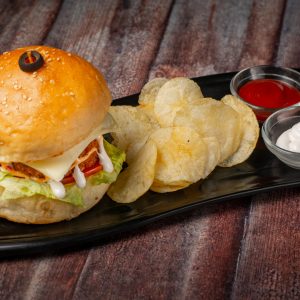 Veg Cheese Burger