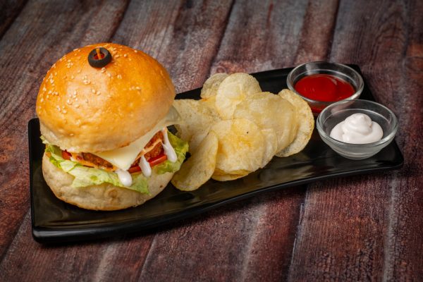 Veg Cheese Burger
